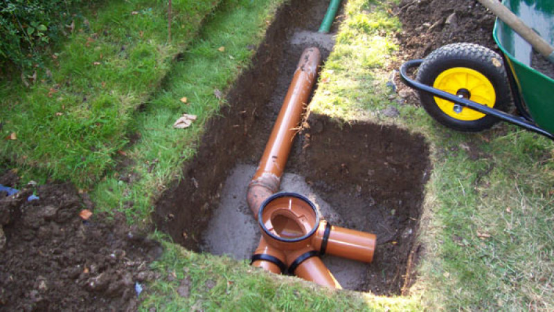 drain excavation Drain excavation services